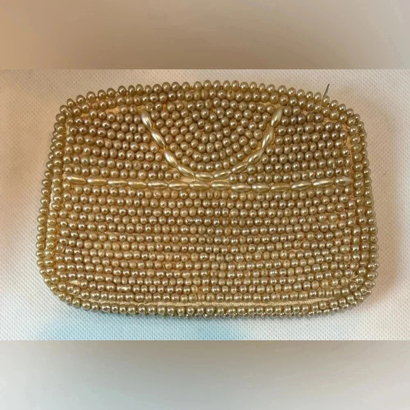 VINTAGE: Art-Deco ladies beaded coin purse. - Picture 5 of 13